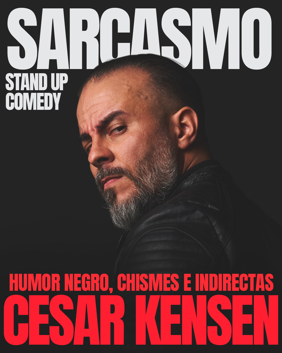Póster de Sarcasmo Stand Up en MARACAY